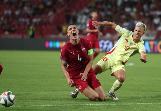 Tây Ban Nha gây thất vọng trận mở màn Nations League
