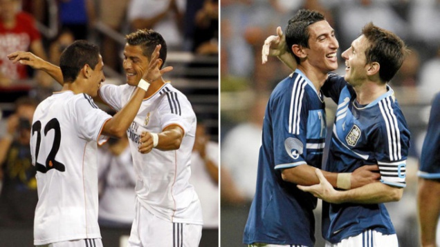 Di Maria: 'Messi vĩ đại hơn Ronaldo'